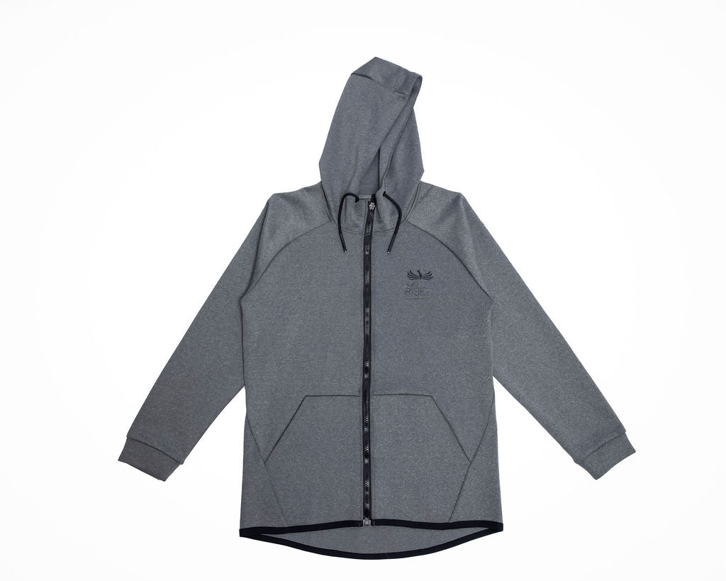 MEN'S RISE-HAI TRAINING HOODIE GREY