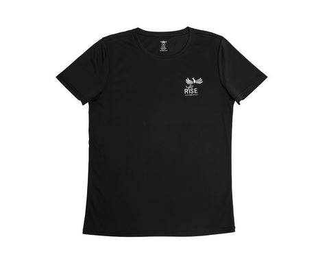 MEN'S RISE-HAI SPORTS AND LEISURE SHORT SLEEVE BLACK
