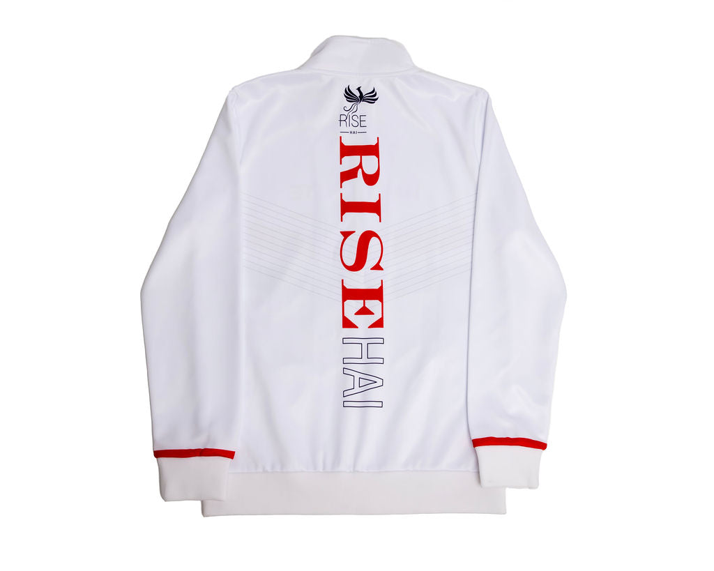MEN'S HAI-LITE SPORTS STARS AND STRIPES TRACKSUIT WHITE