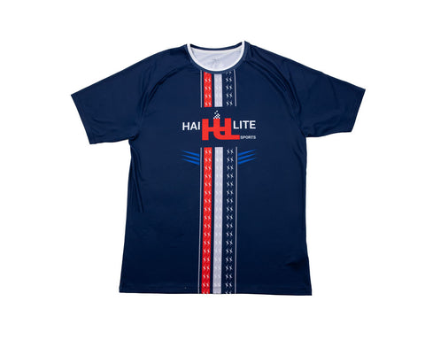 MEN'S HAI-LITE SPORTS STARS AND STRIPES PERFORMANCE JERSEY BLUE