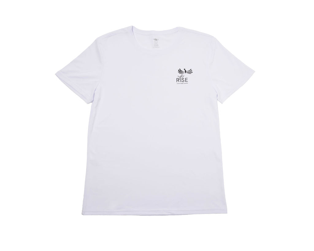 MEN'S RISE-HAI SPORTS AND LEISURE SHORT SLEEVE WHITE