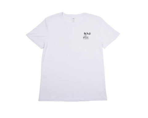 MEN'S RISE-HAI SPORTS AND LEISURE SHORT SLEEVE WHITE