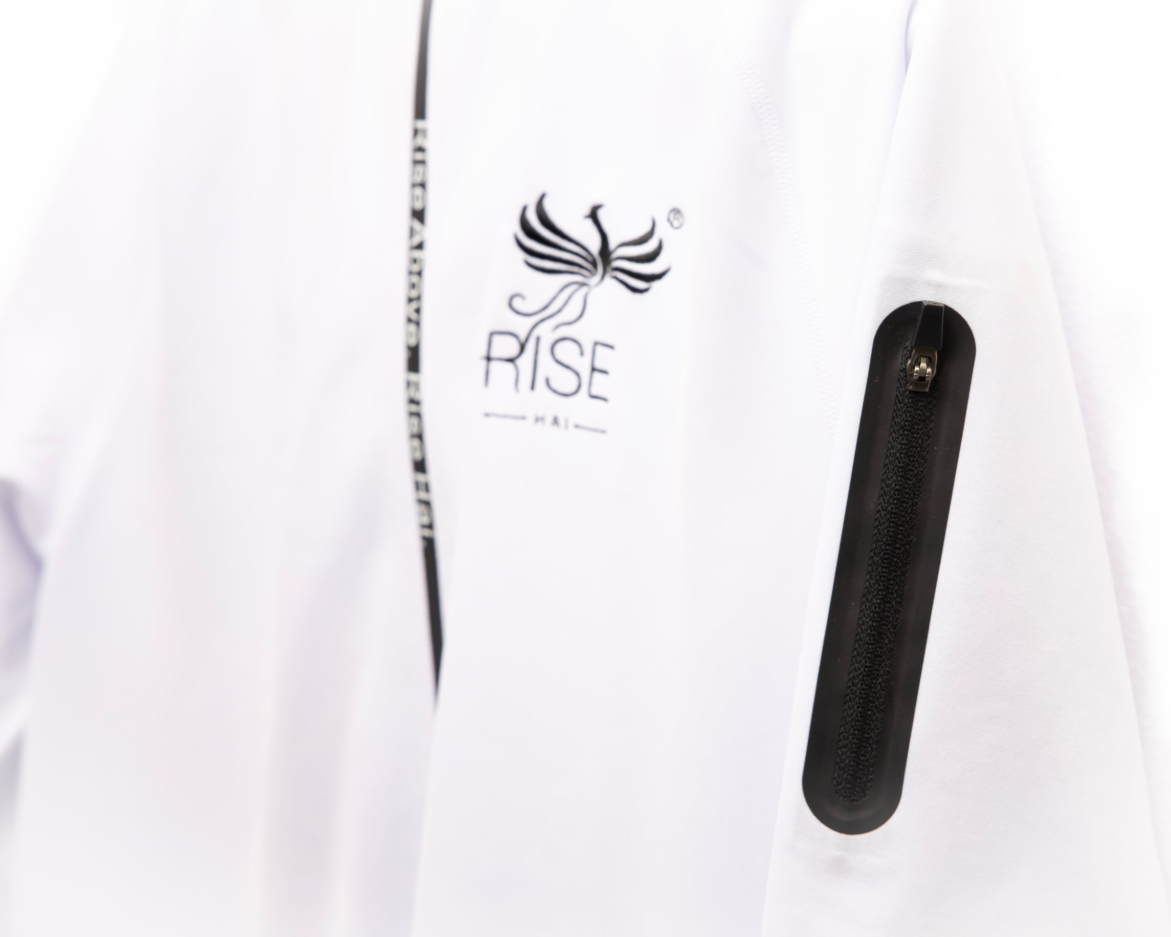 MEN'S RISE-HAI SIGNATURE PERFORMANCE HOODIE(WHITE)