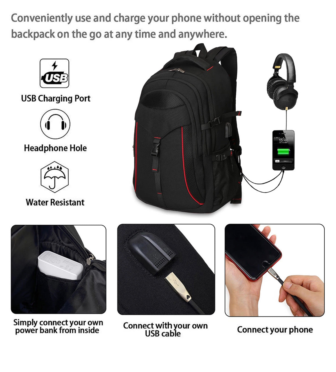 RISE-HAI 17in EMBERS BACKPACK