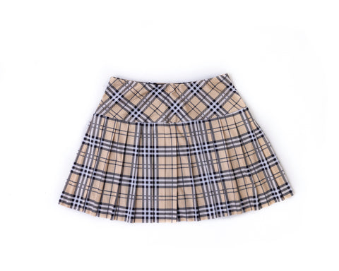 WOMEN'S PLAID PLEATED SKORTS