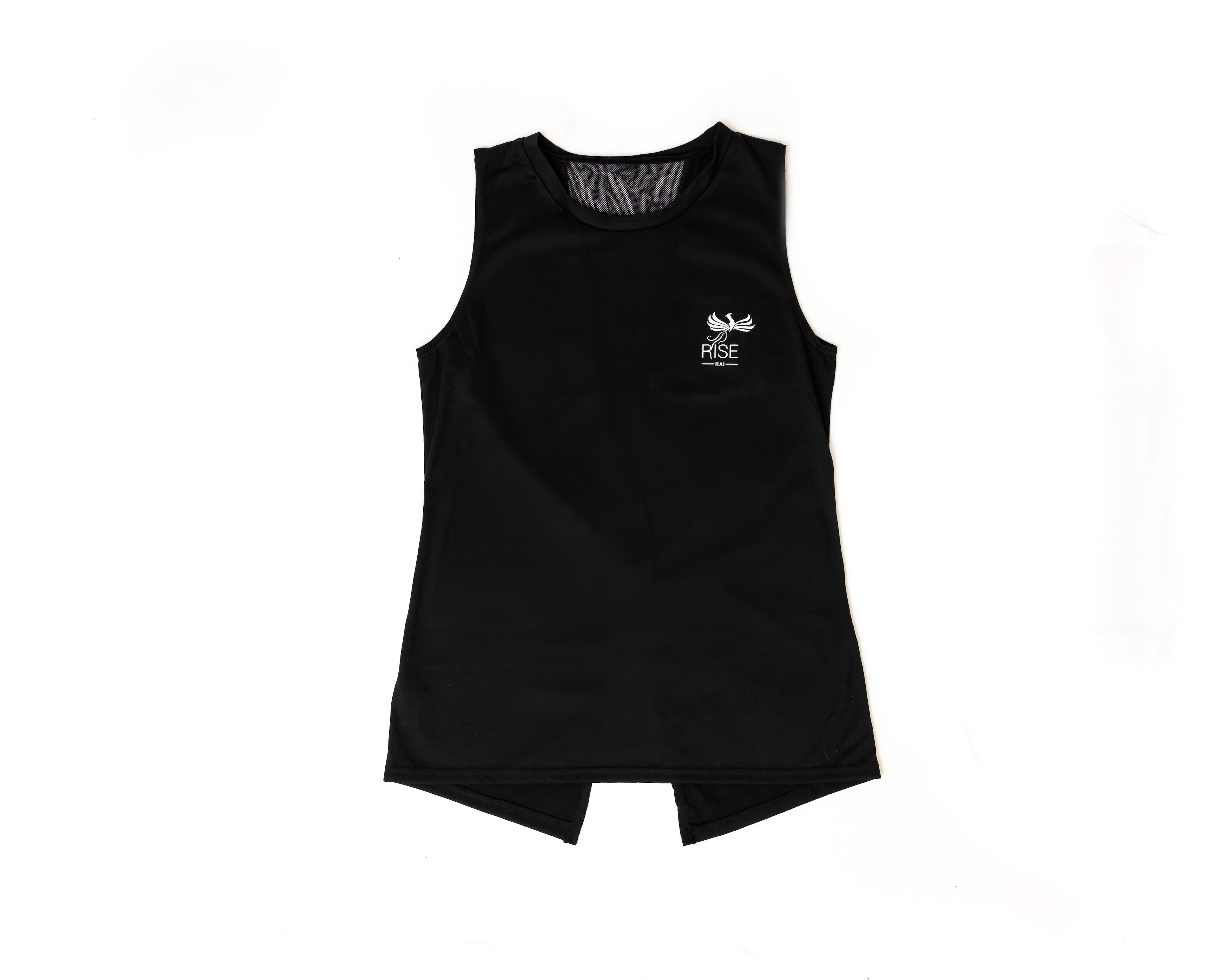 WOMEN YOGA WORKOUT MESH SPORTS TANK TOP