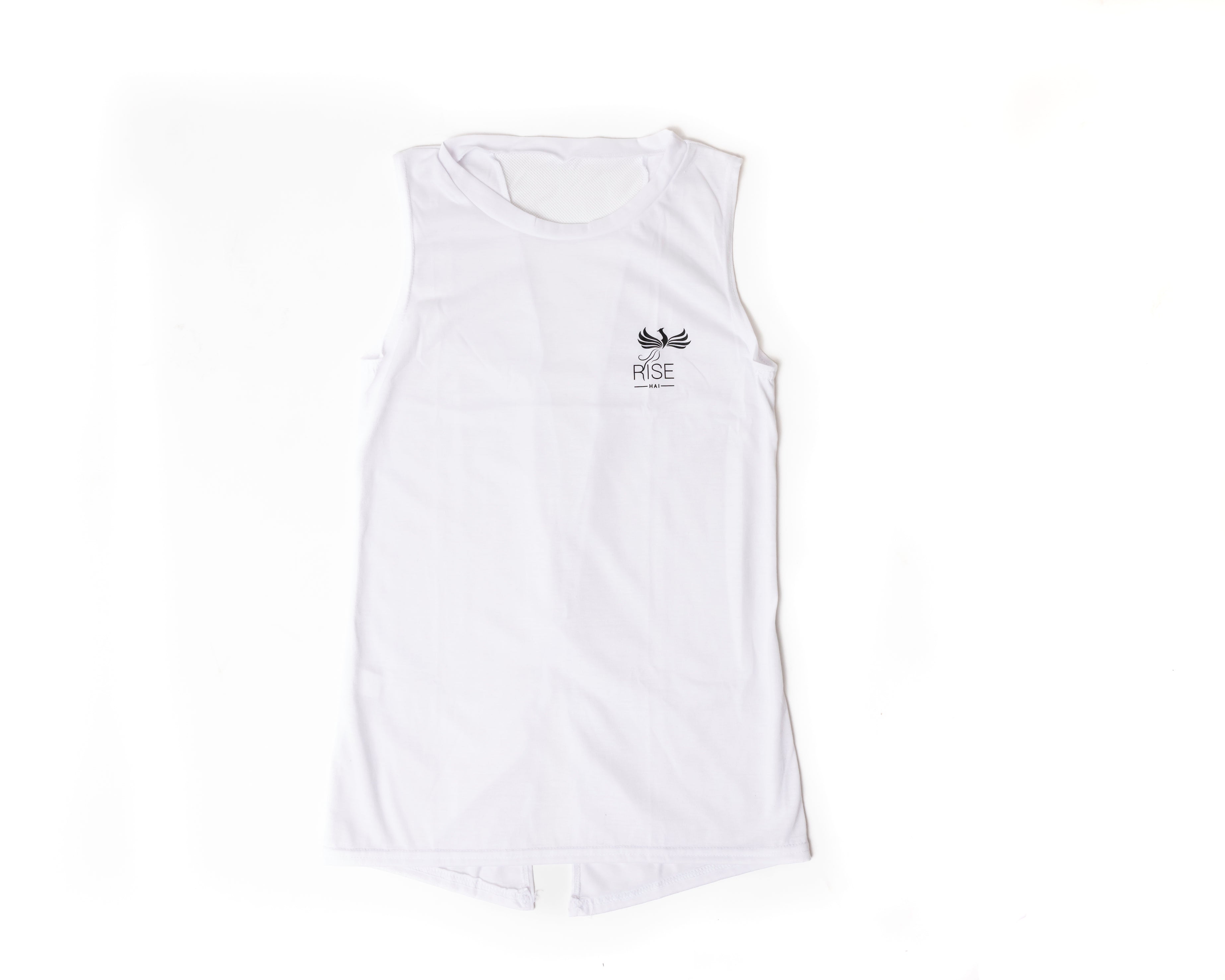 WOMEN YOGA WORKOUT MESH SPORTS TANK TOP