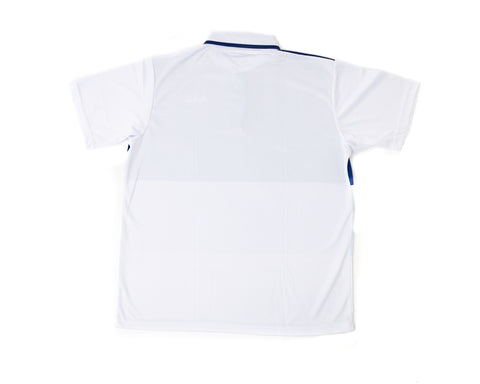 MEN'S RISE-HAI PERFORMANCE POLO(WHITE/BLUE)