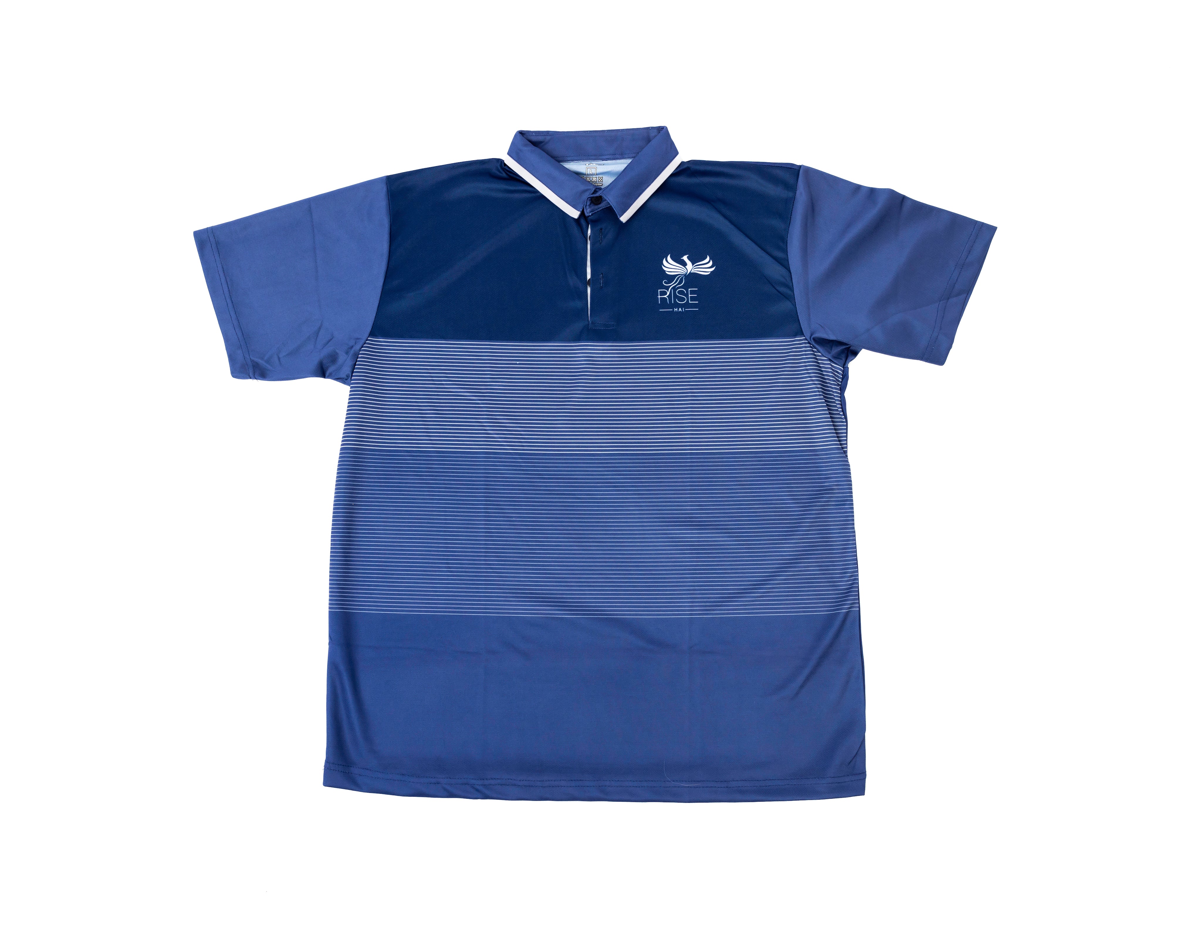 MEN'S RISE-HAI PERFORMANCE POLO(BLUE/BLUE)