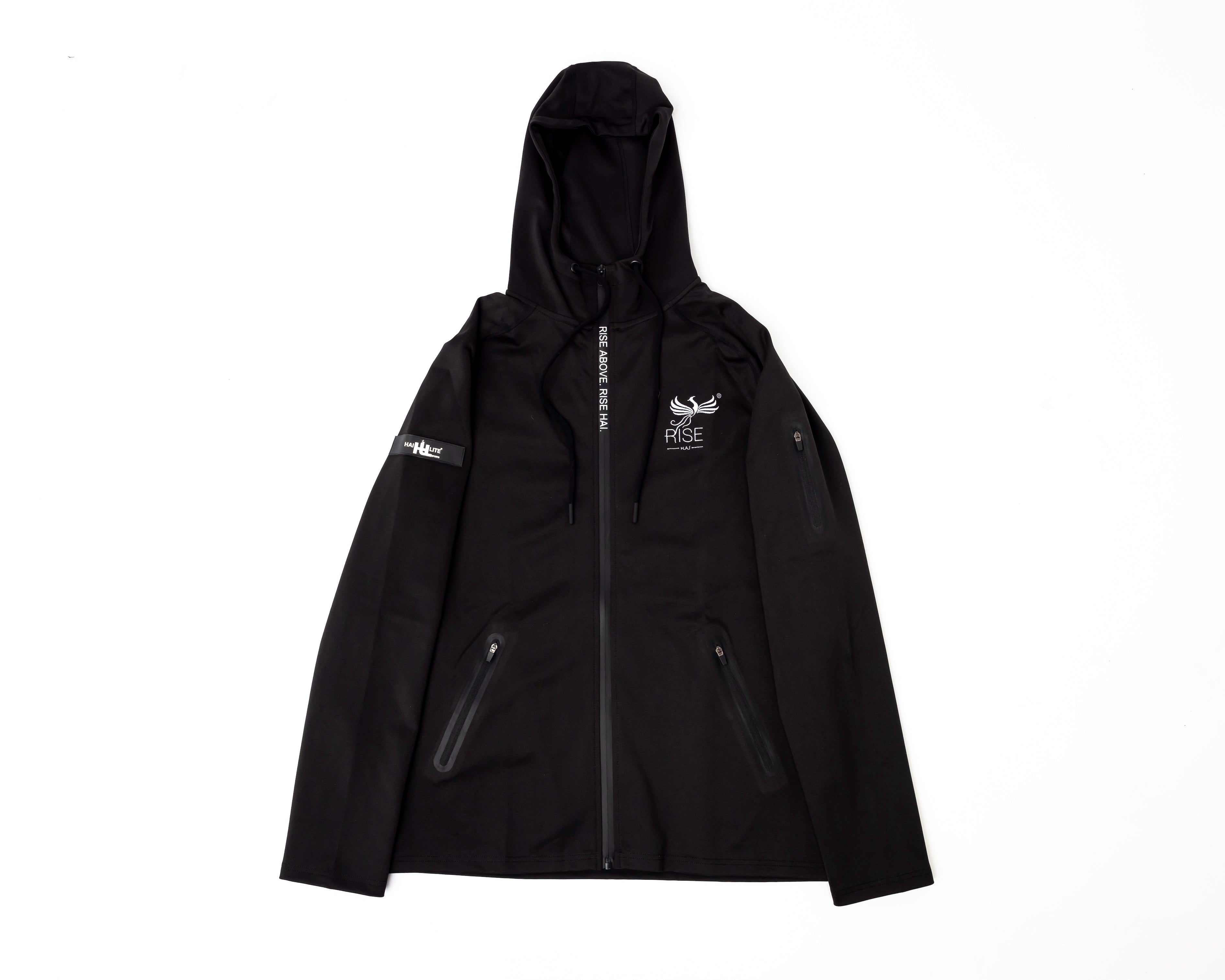 MEN'S RISE-HAI SIGNATURE PERFORMANCE HOODIE(BLACK)