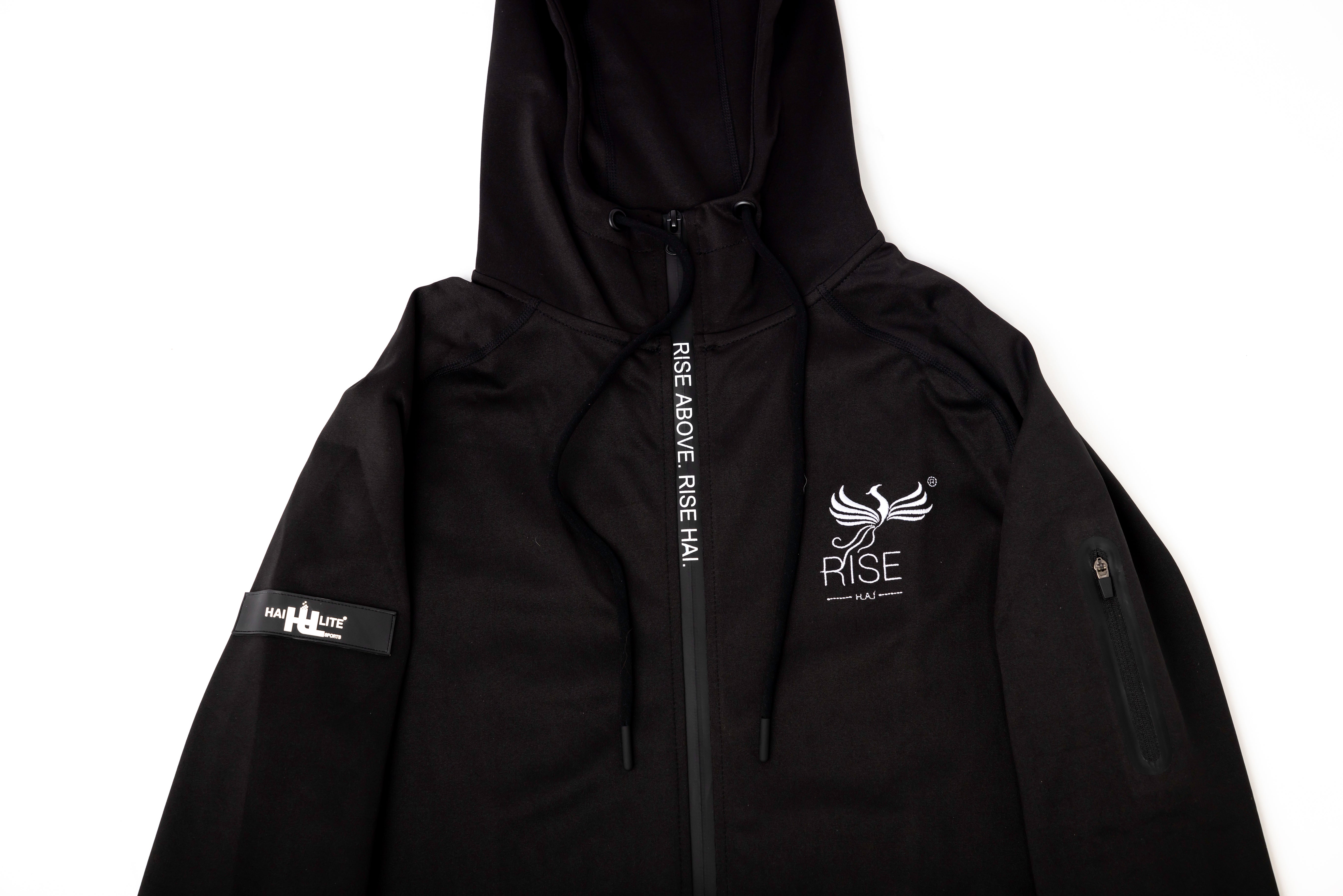 MEN'S RISE-HAI SIGNATURE PERFORMANCE HOODIE(BLACK)