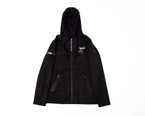 MEN'S RISE-HAI SIGNATURE PERFORMANCE HOODIE(BLACK)