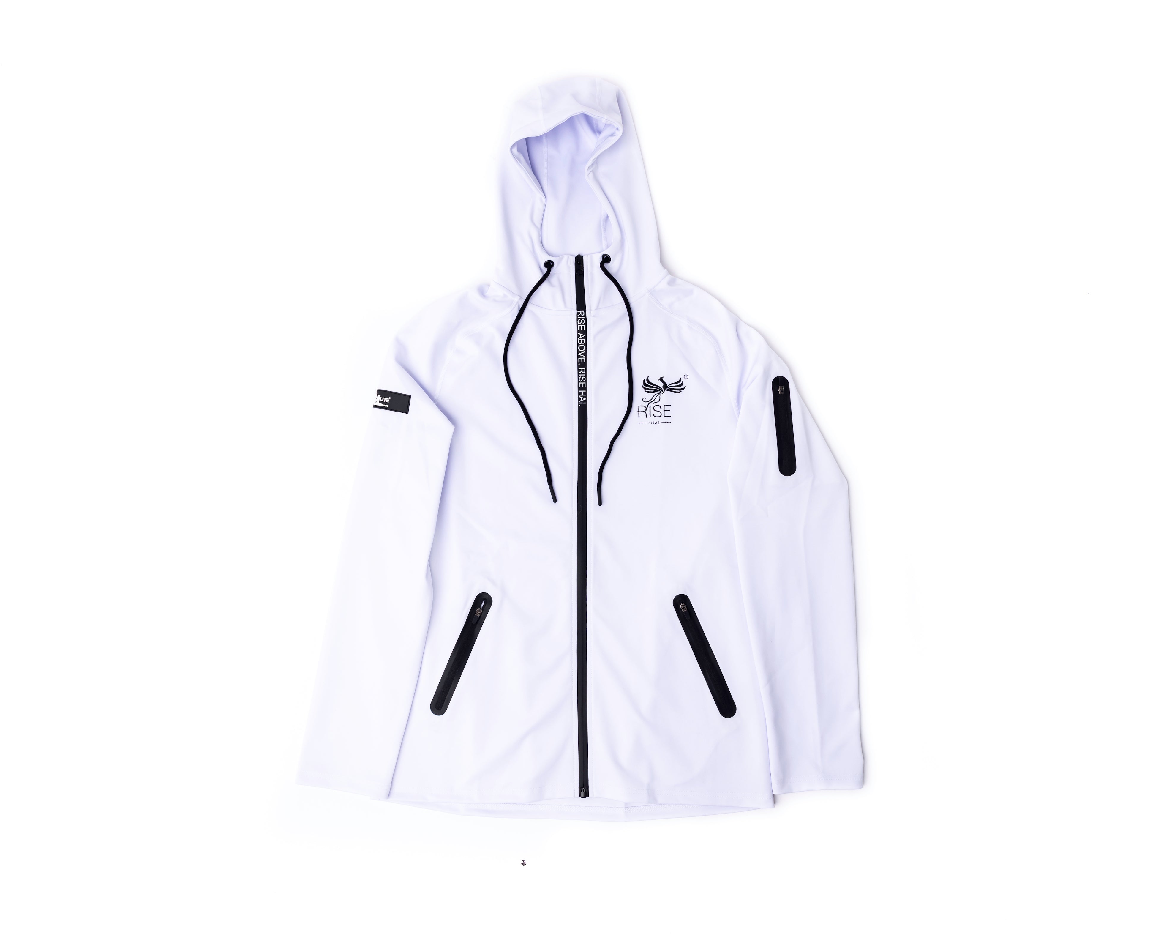 MEN'S RISE-HAI SIGNATURE PERFORMANCE HOODIE(WHITE)