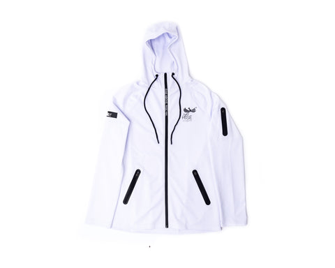 MEN'S RISE-HAI SIGNATURE PERFORMANCE HOODIE(WHITE)
